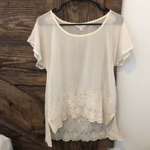 Beige shirt